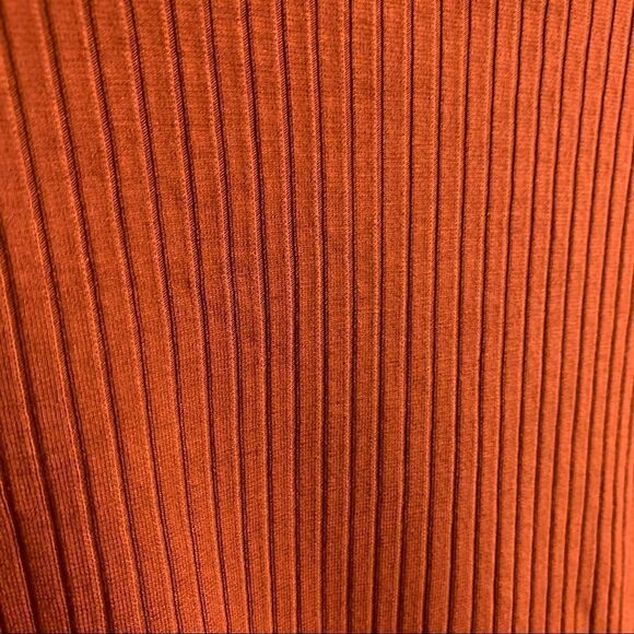 Marfinno Sleeveless Knit Top Orange Size Medium - Picture 4 of 5